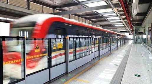 搭載中國速度！粵強瓷磚強勢霸屏佛山地鐵2號線